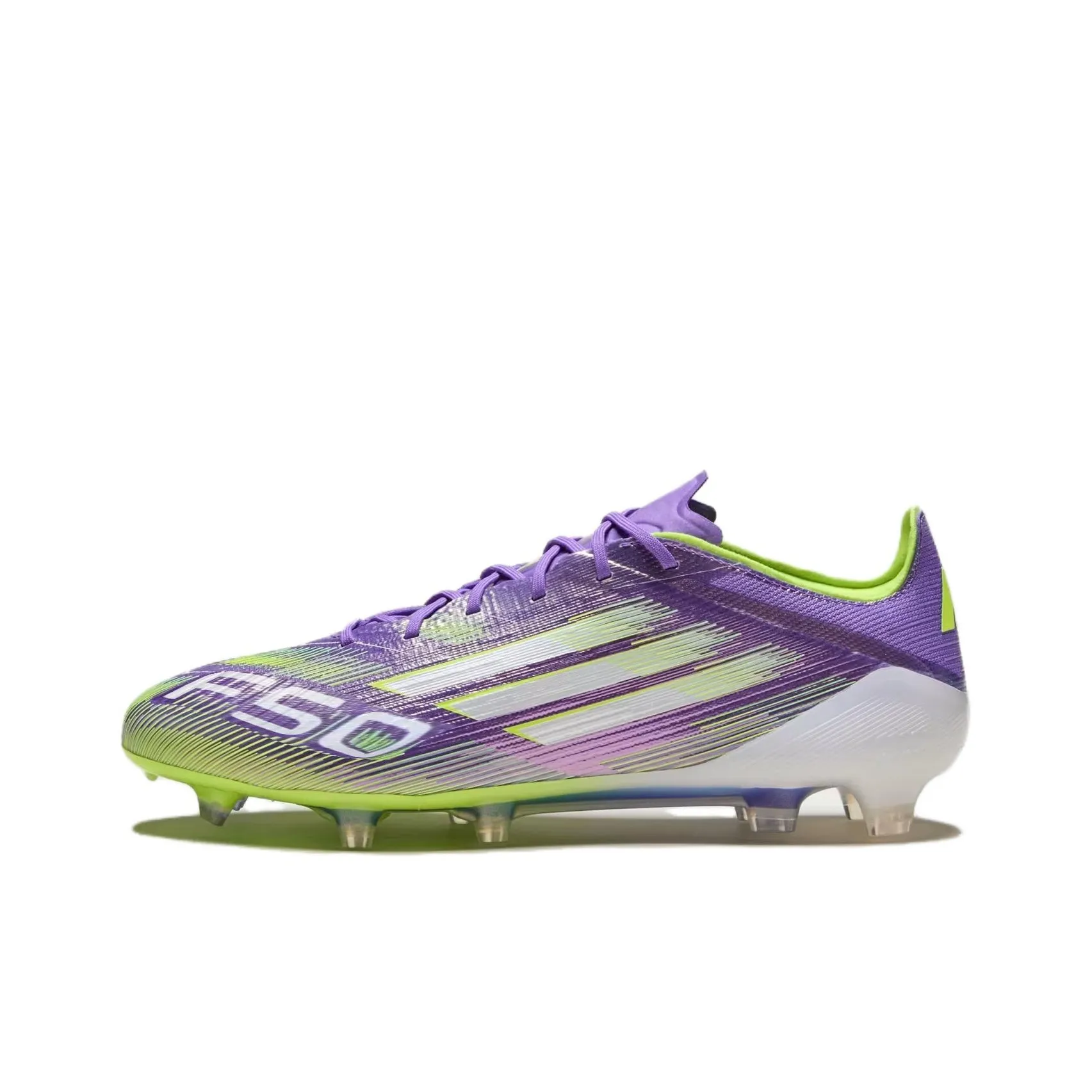 Adidas F50 ELITE Устойчивые к истиранию футбольные бутсы Unisex Purple