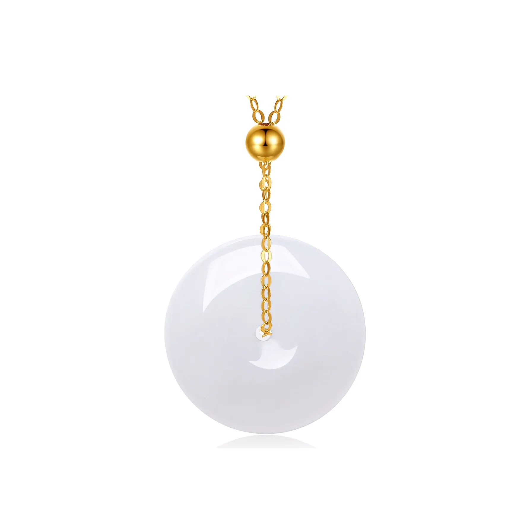 Oriental Jade Necklaces White Jade Women's
