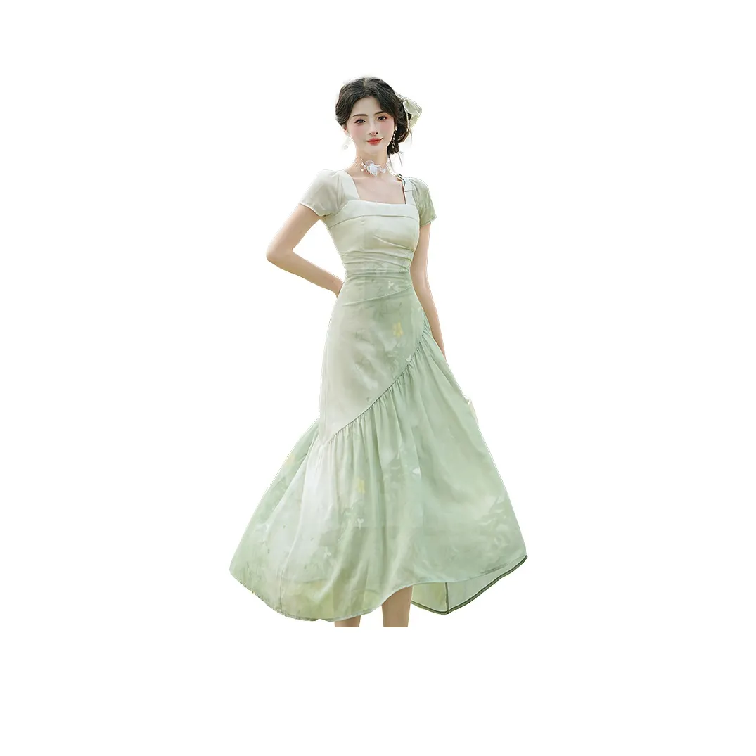 ZCDECO Короткое платье с короткими рукавами женское