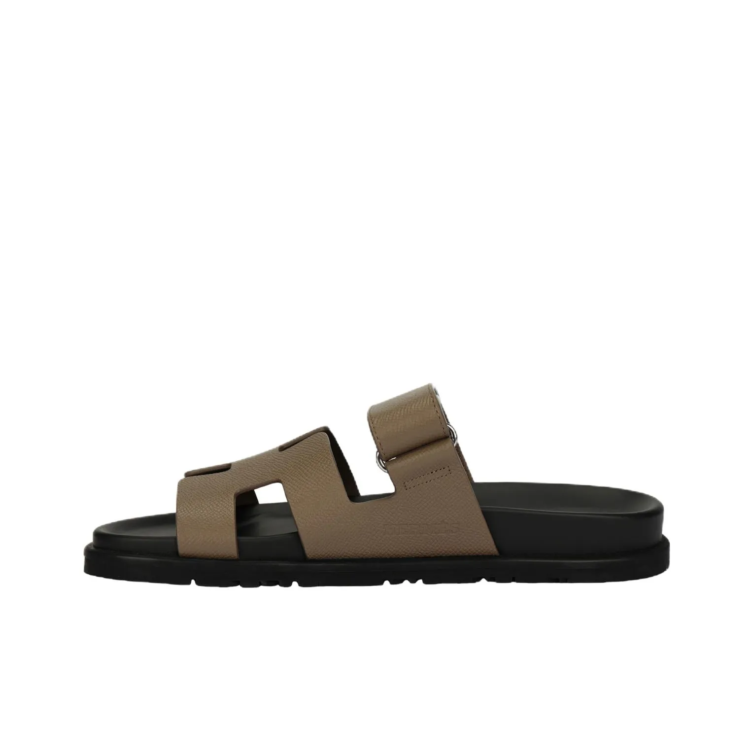 HERMES Chypre Slide Slippers Women's Umber