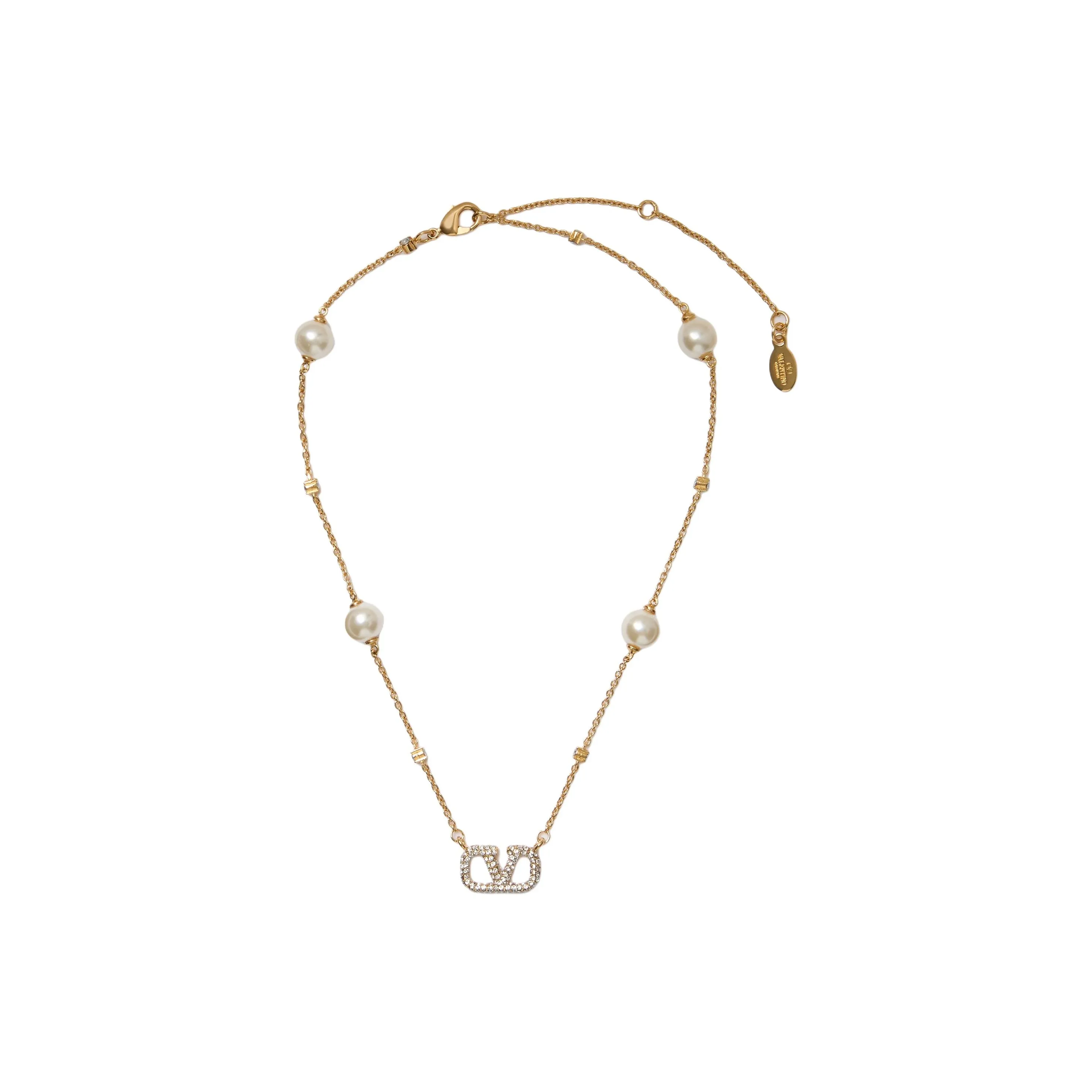 Valentino Garavani VLogo Signature Pearl Necklace