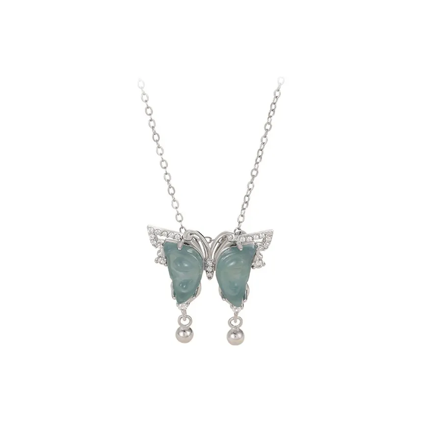 Bubble Scallops Ice Glutinous Jadeite Necklaces Women's