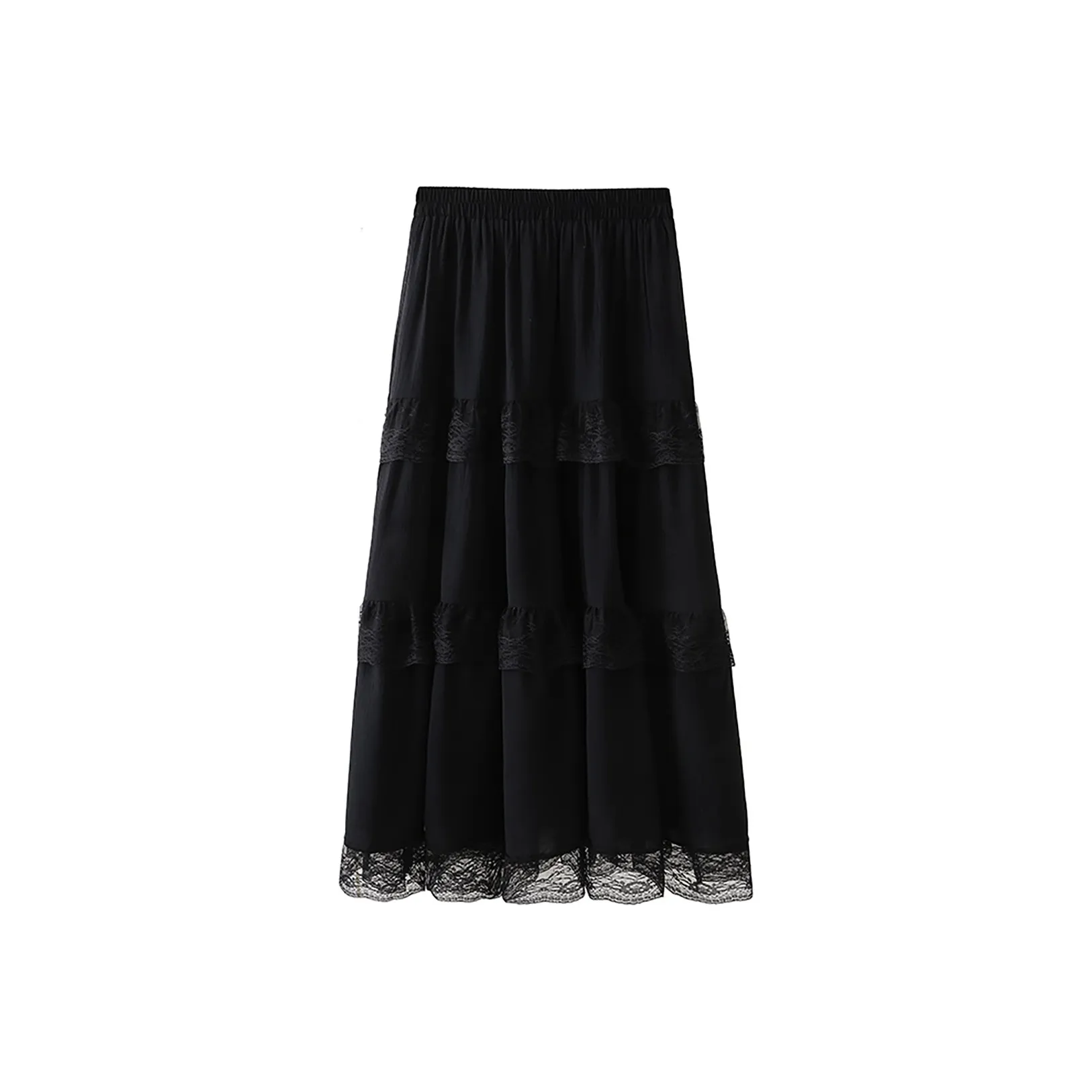 Ya Sheep People Повседневный Длинный Юбка Женские