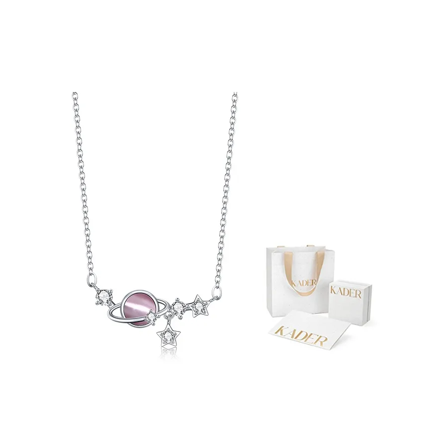 KADER Синтетический кубический цирконий Ожерелья Женские