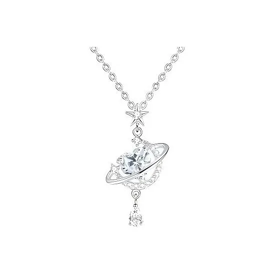 Universe Search Эксклюзивный дизайн роскошная цепочка на ключицу женская серебряная коллекция