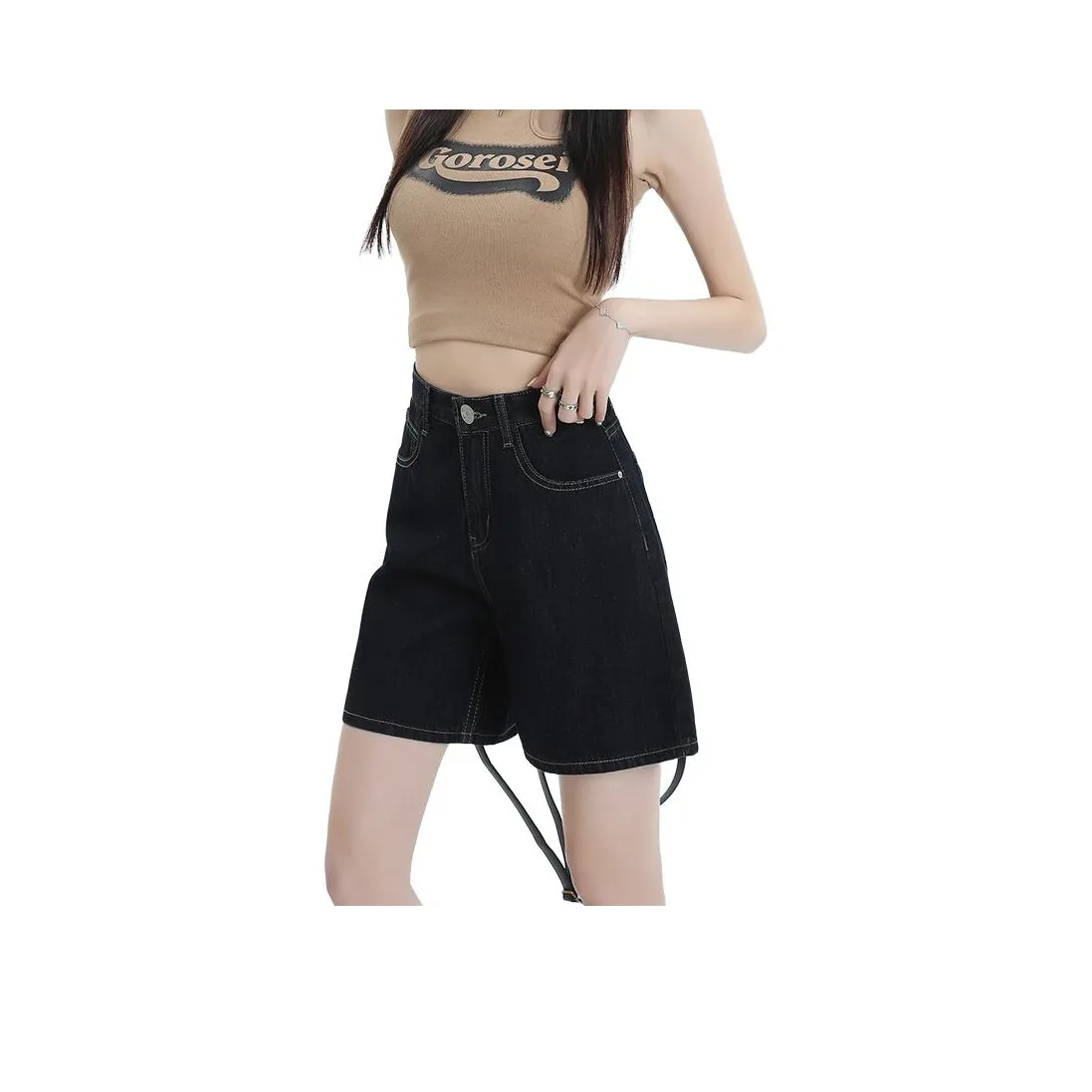 YINLEI Женские джинсовые шорты