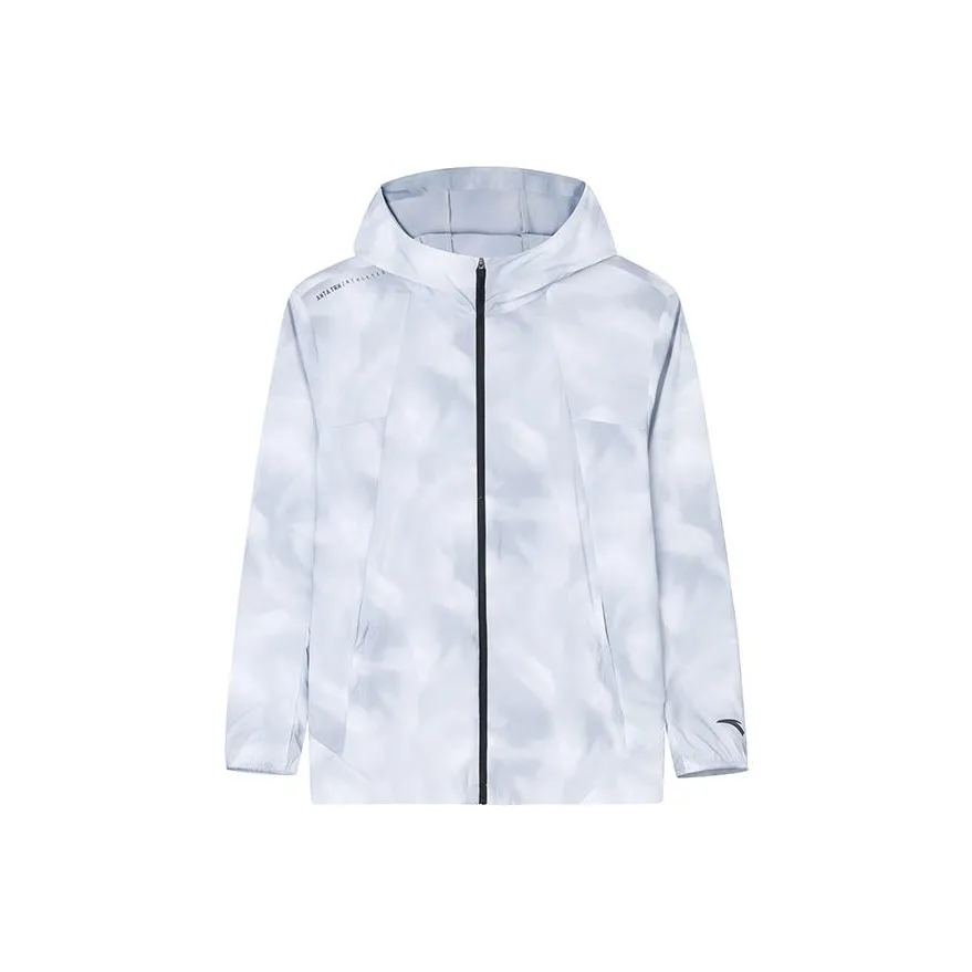 ANTA Variety Тренировки Коллекция Охлаждающий УФ-защита Одежда с UV-защитой Мужской Прохладный ветер Серый