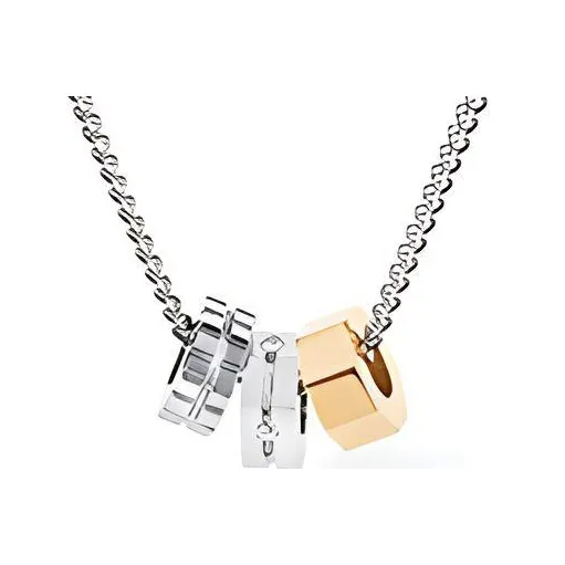 BROSWAY Титановые стальные ожерелья для мужчин