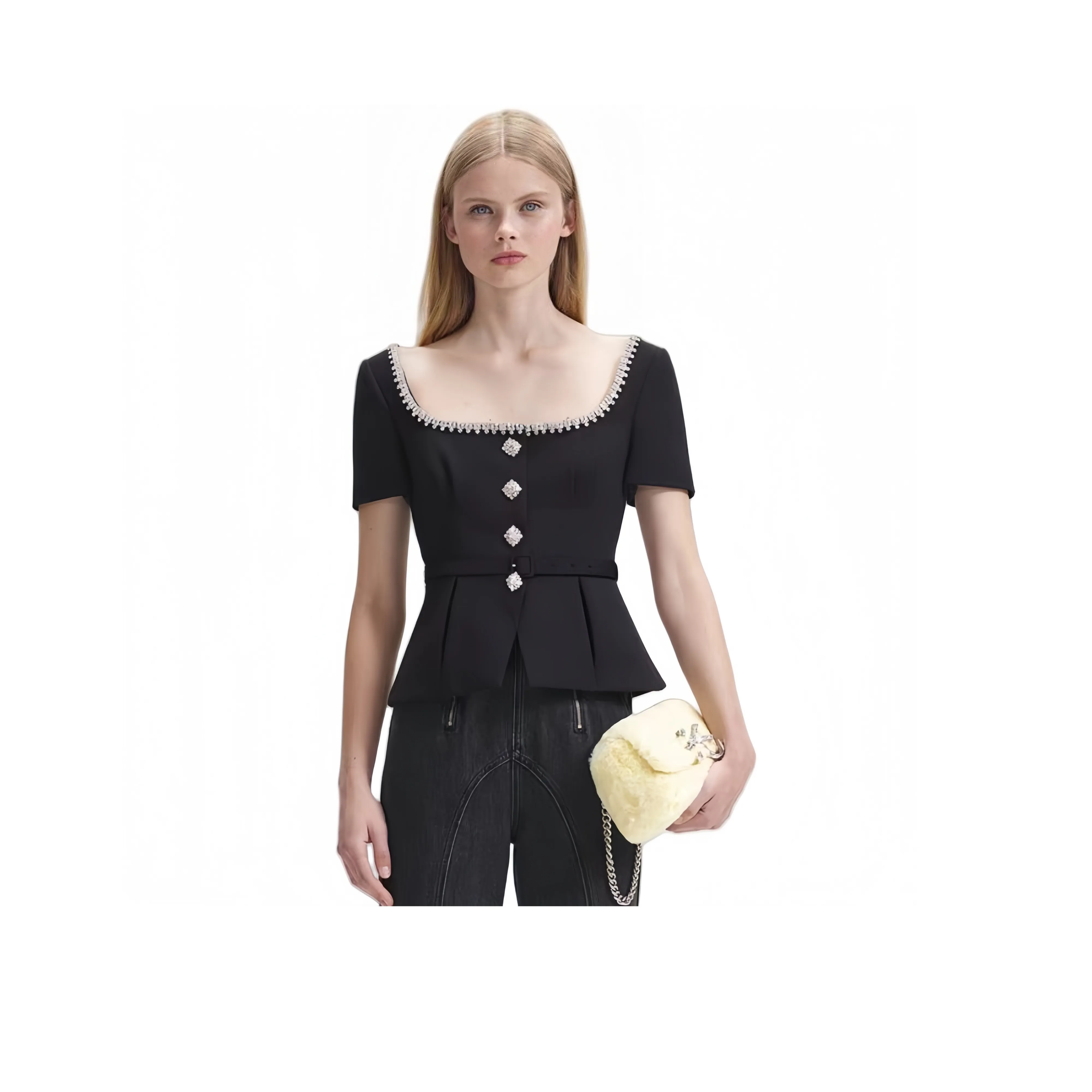 Self portrait Short Sleeved Shirt Women's