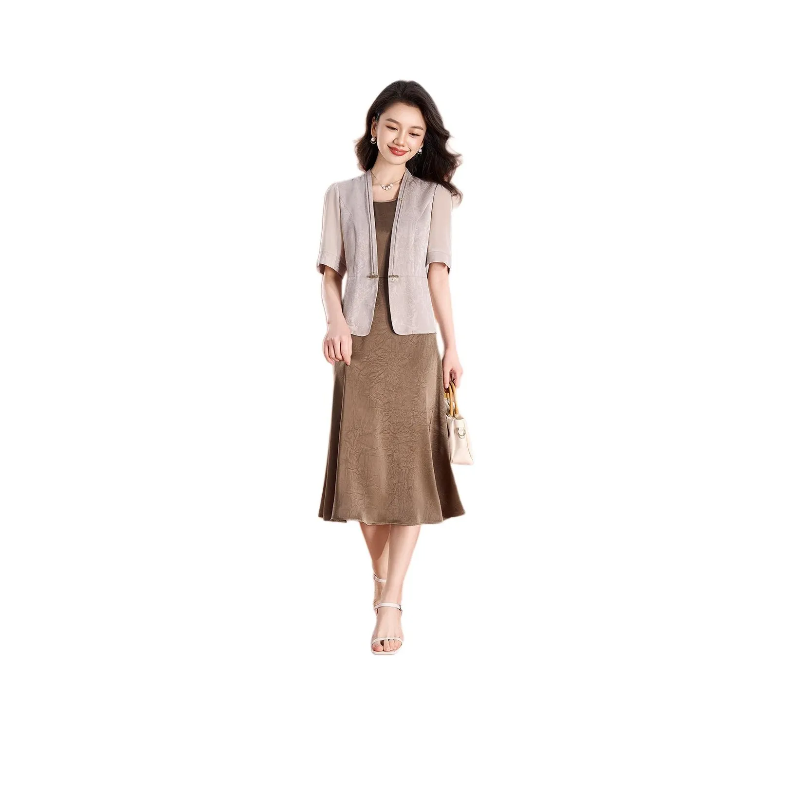 Mylan Комплект с юбкой с утяжкой на талии женский