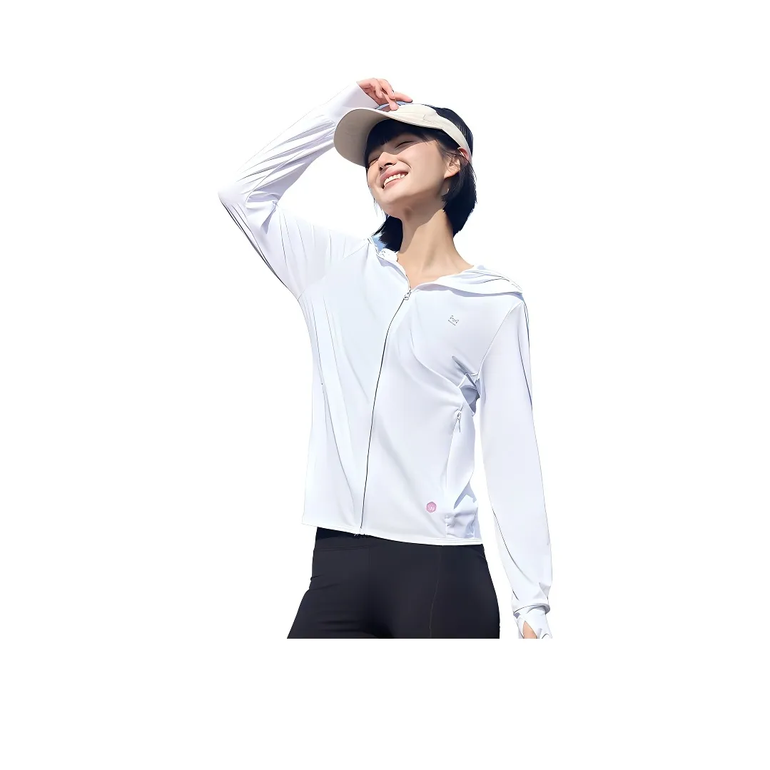 MIIOW Casual Long Sleeved Quick Dry Large Brim Sun Protection Clothing Women's