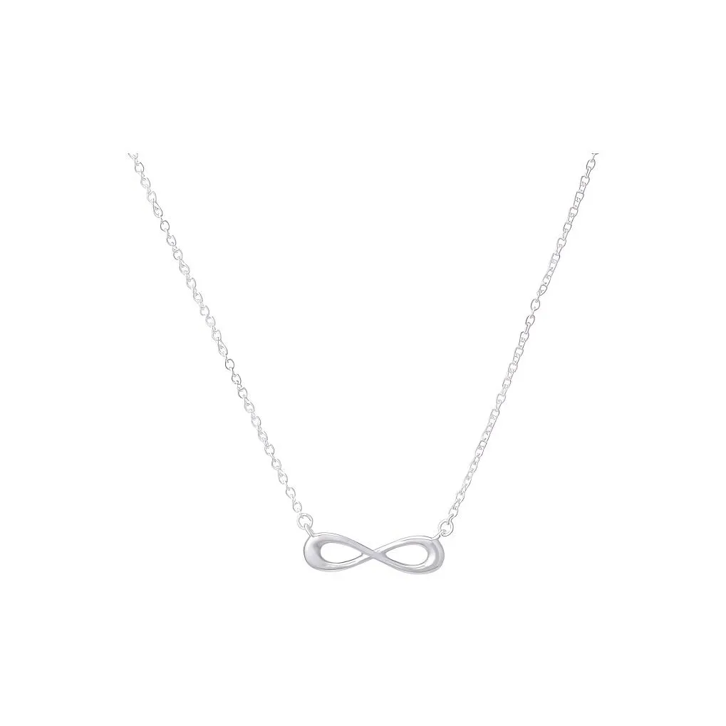 TIFFANY & CO. Infinity Series 925 Sterling Silver Necklaces Women's Silver