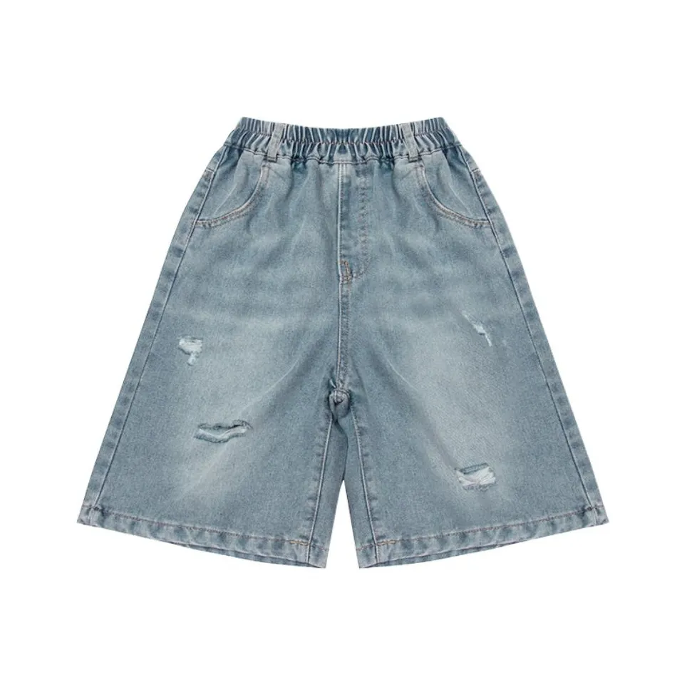 GOYN Шорты Рваные Длина до колена Брюки