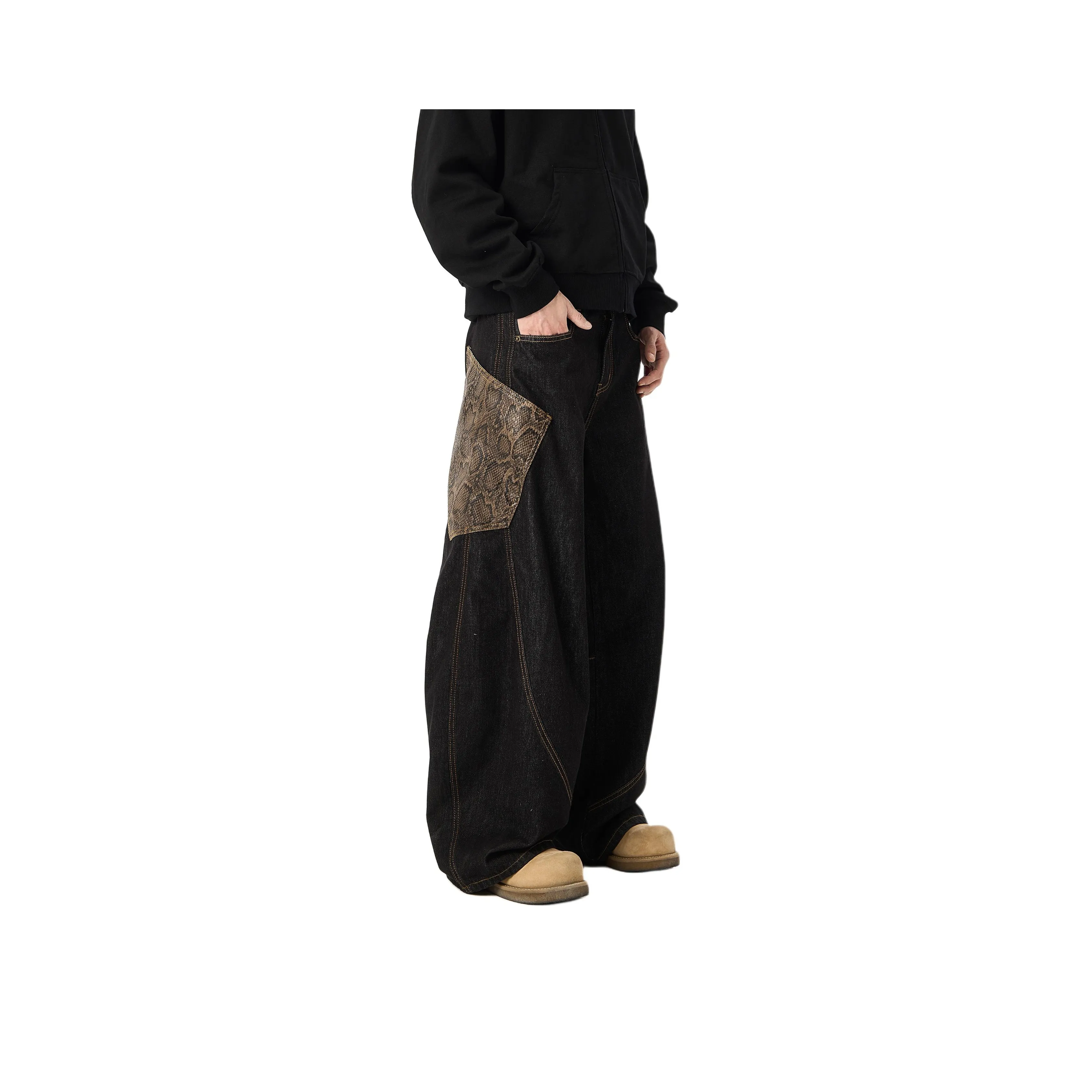 JIMI&JONS Jeans Unisex Black