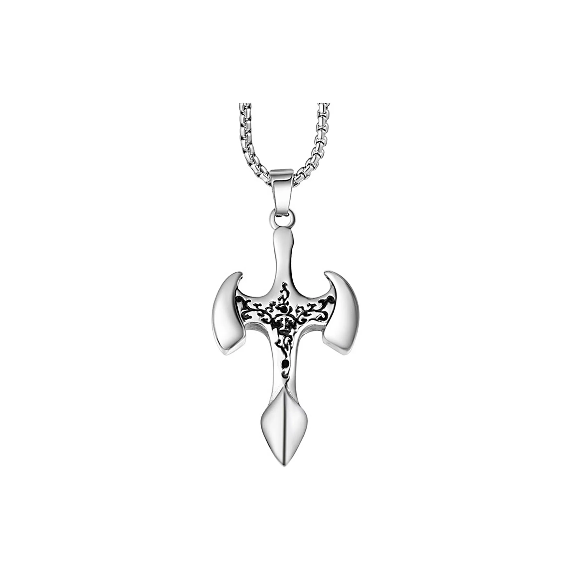 OWNREWARDS Титановые стальные ожерелья унисекс