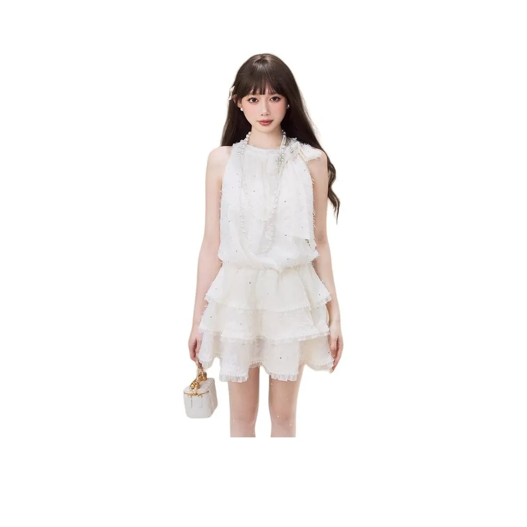 PAVLISOVA Sleeveless Dress Women's Pearl Sequins