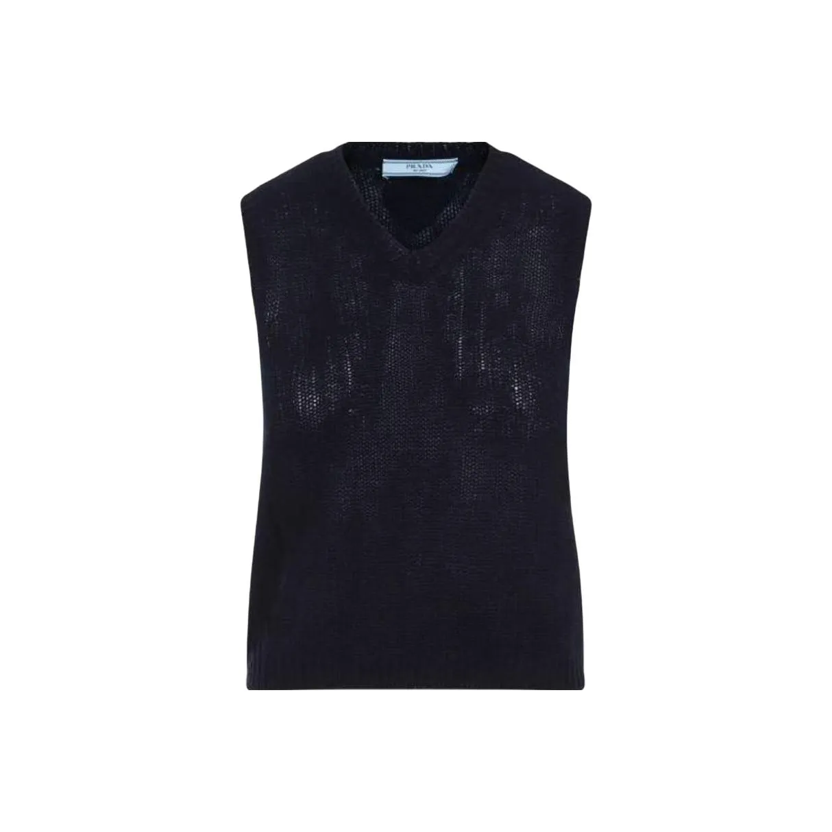 PRADA V Neck Knitted Vest