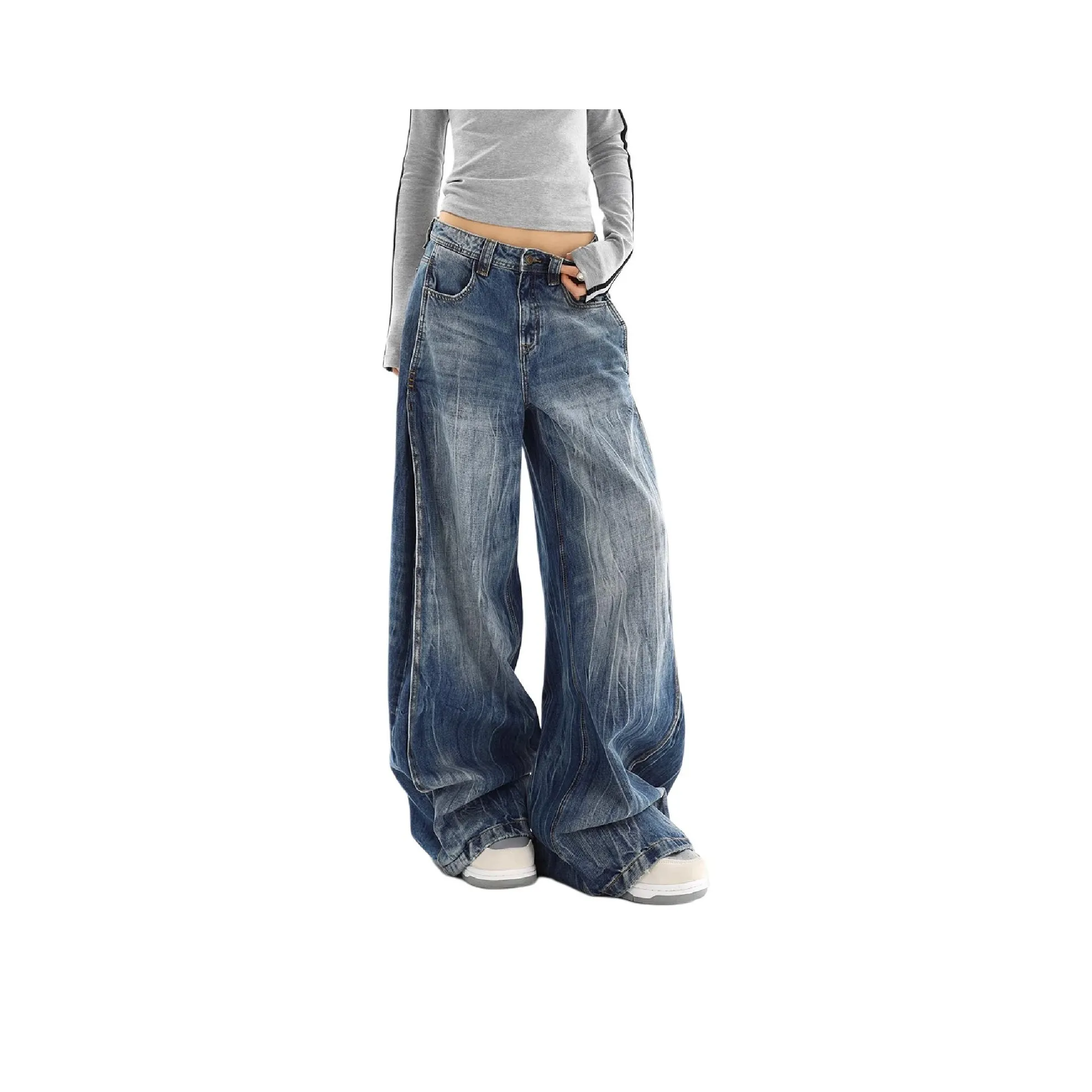 PANDA ADEVIL Jeans Unisex Blue