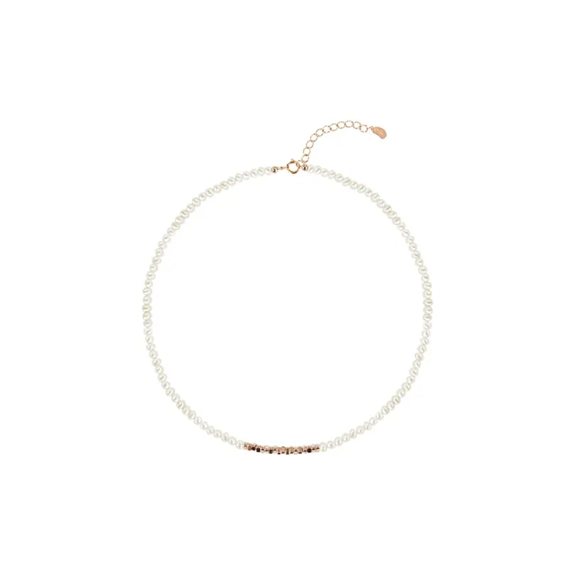 Yiru Высокая Яркость Бусина Swarovski Бусина Медный Ювелирные украшения Ожерелье Аксессуар Женские