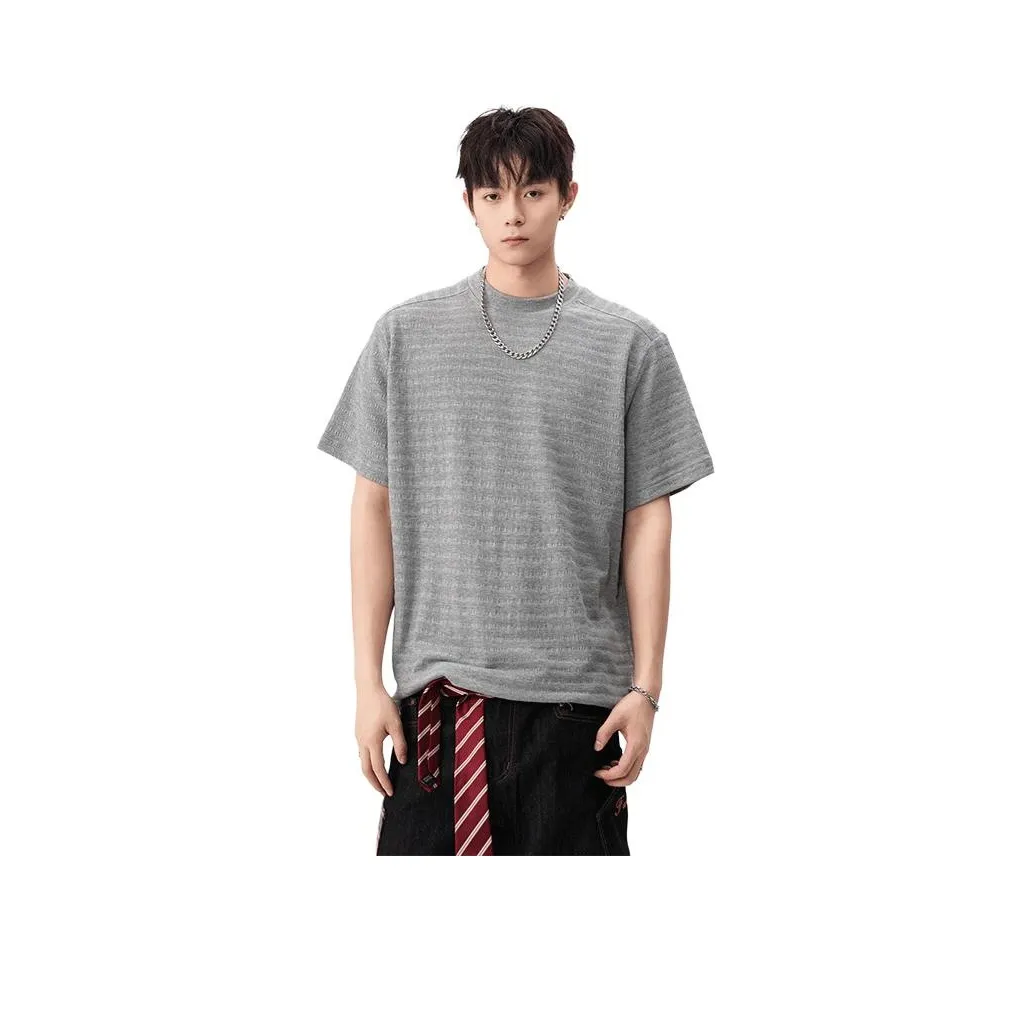 JIARONG Премиум Полу-Рукав Базовый Ins Повседневный Т-Рубашка Унисекс