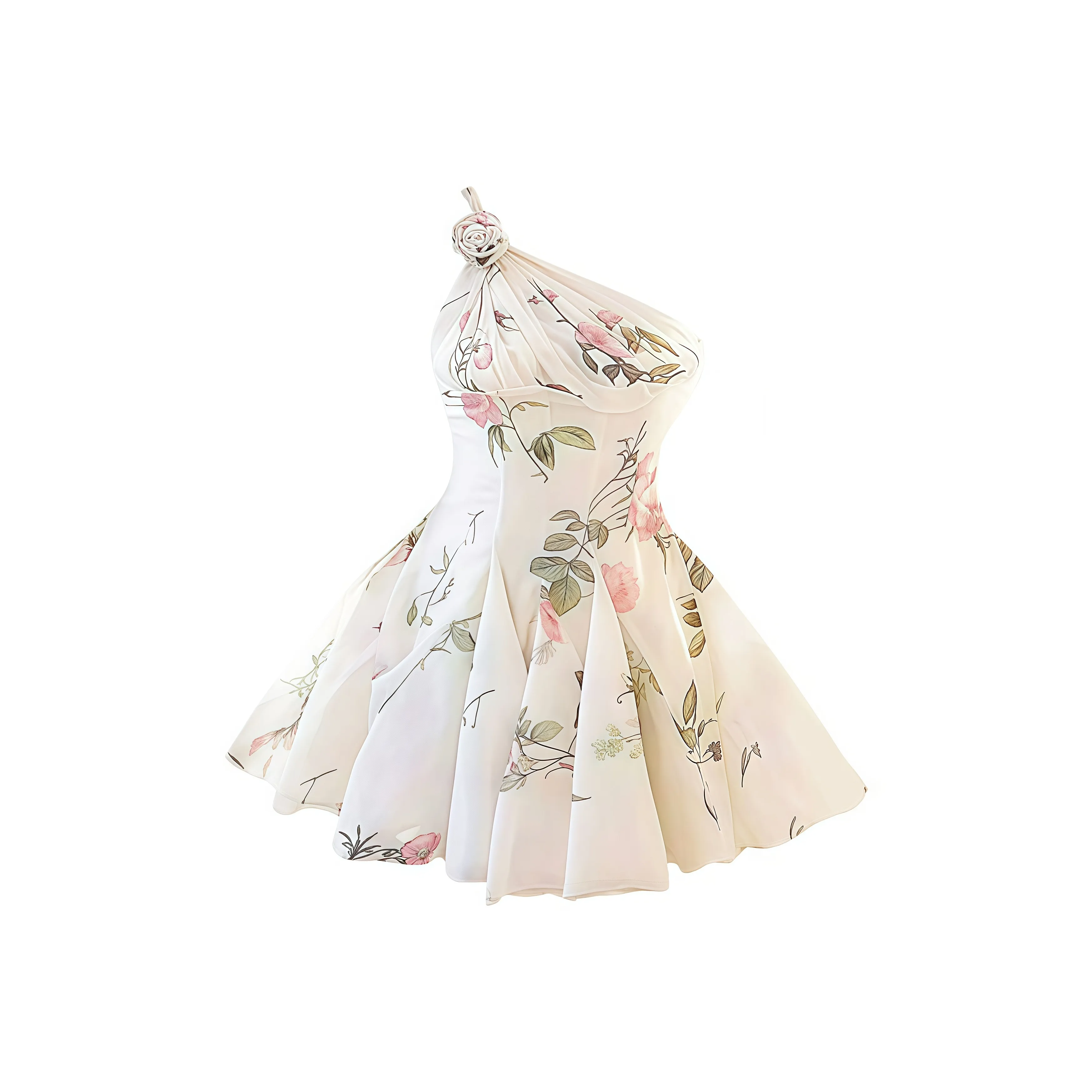 NATHANIA Белый Женские Слип-платья