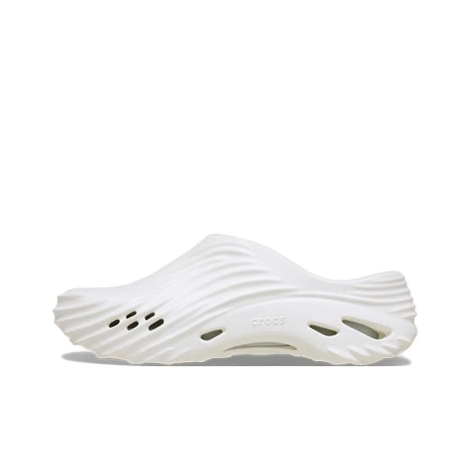 Crocs Whirlwind Wave Sabo Unisex White