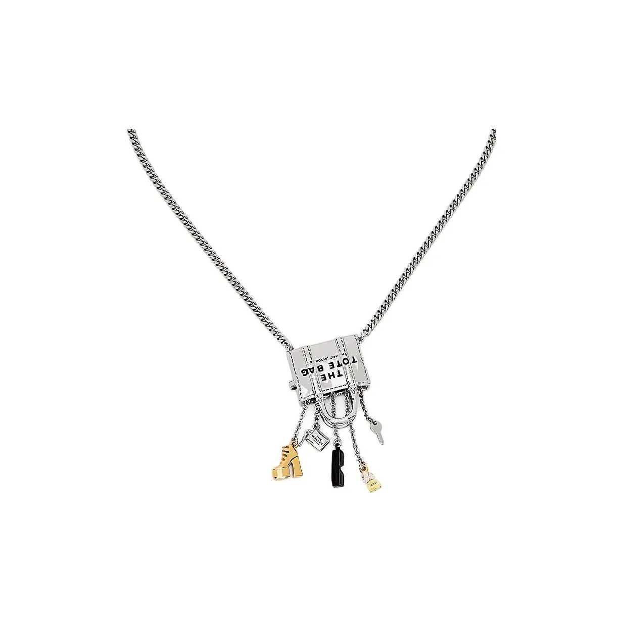 MARC JACOBS Chain link Pendant Necklace