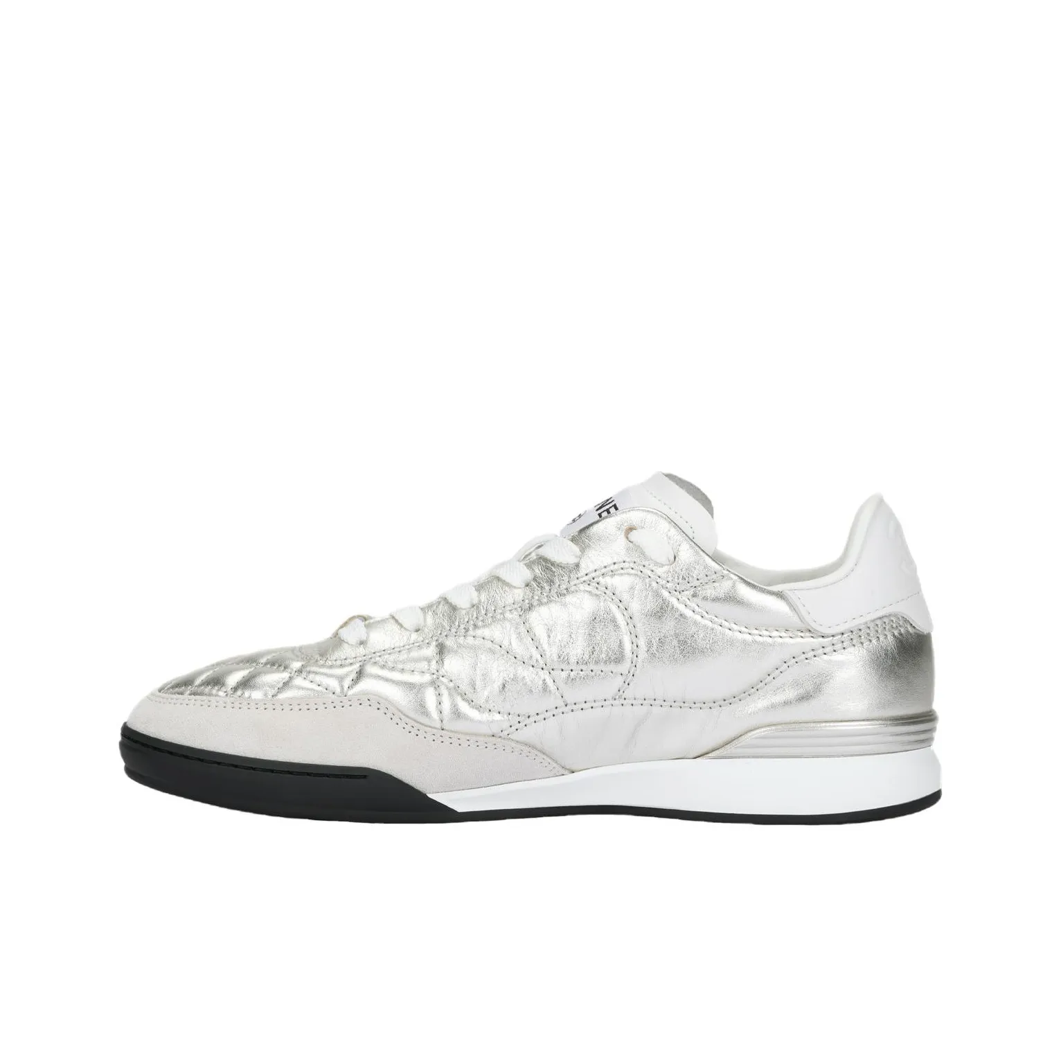 CHANEL 25S Low Top Casual Shoes Women's Silver