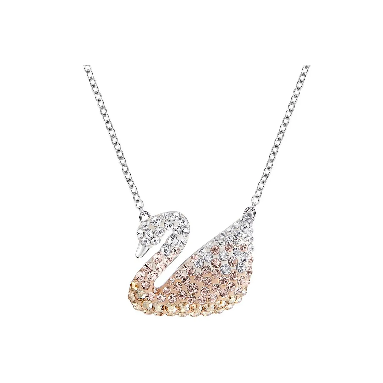 Кристалл Swarovski Ожерелья Женские Градиент Желтый