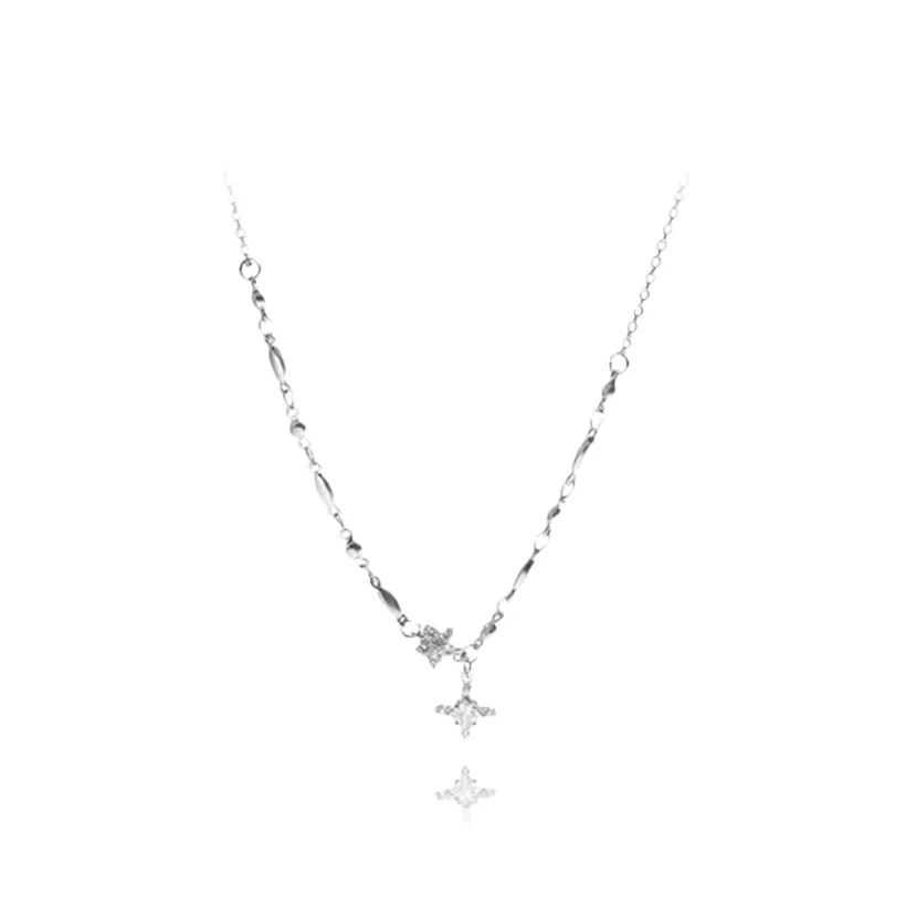 LuluCanaan Титановые стальные ожерелья женские