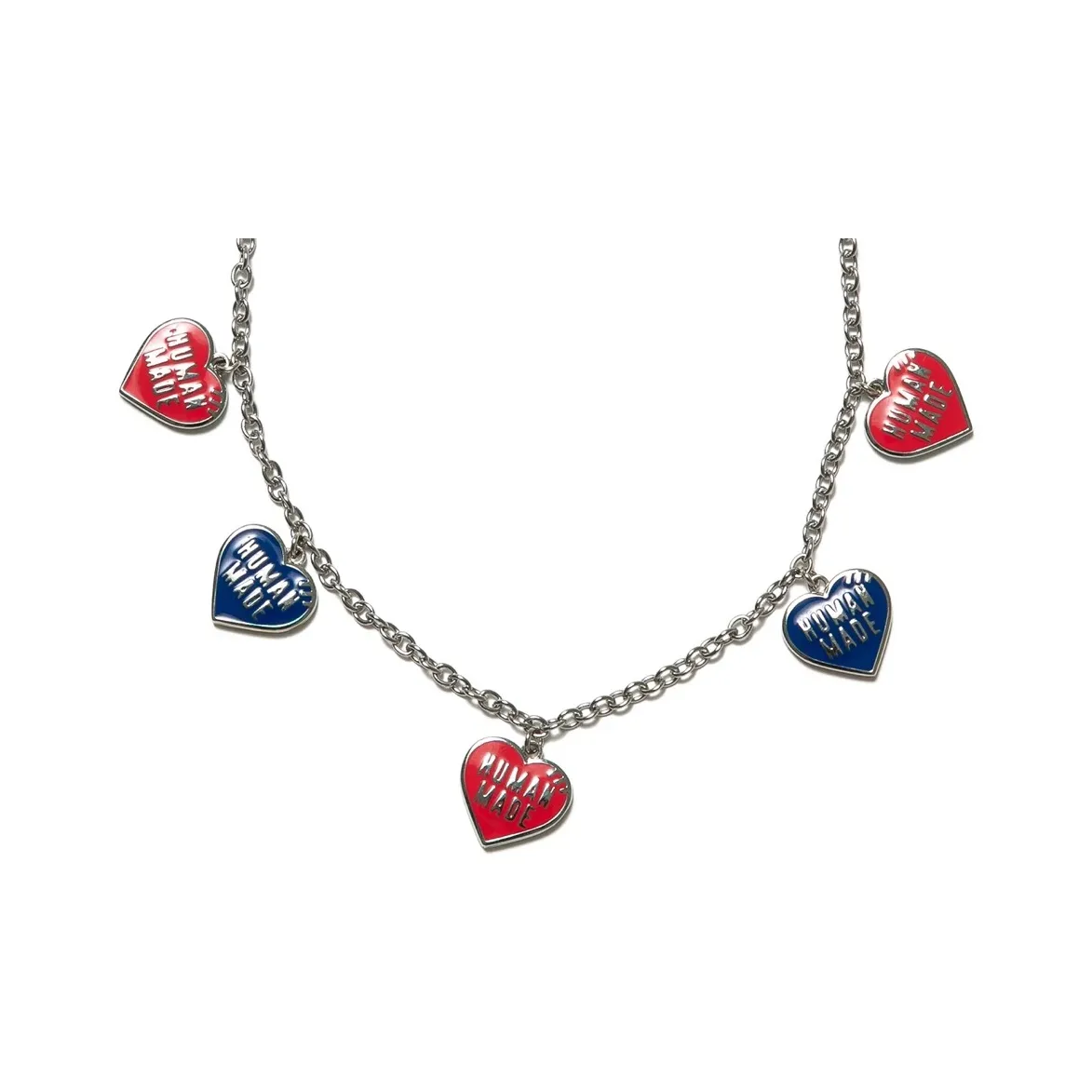 HUMAN MADE Necklaces Unisex Silver