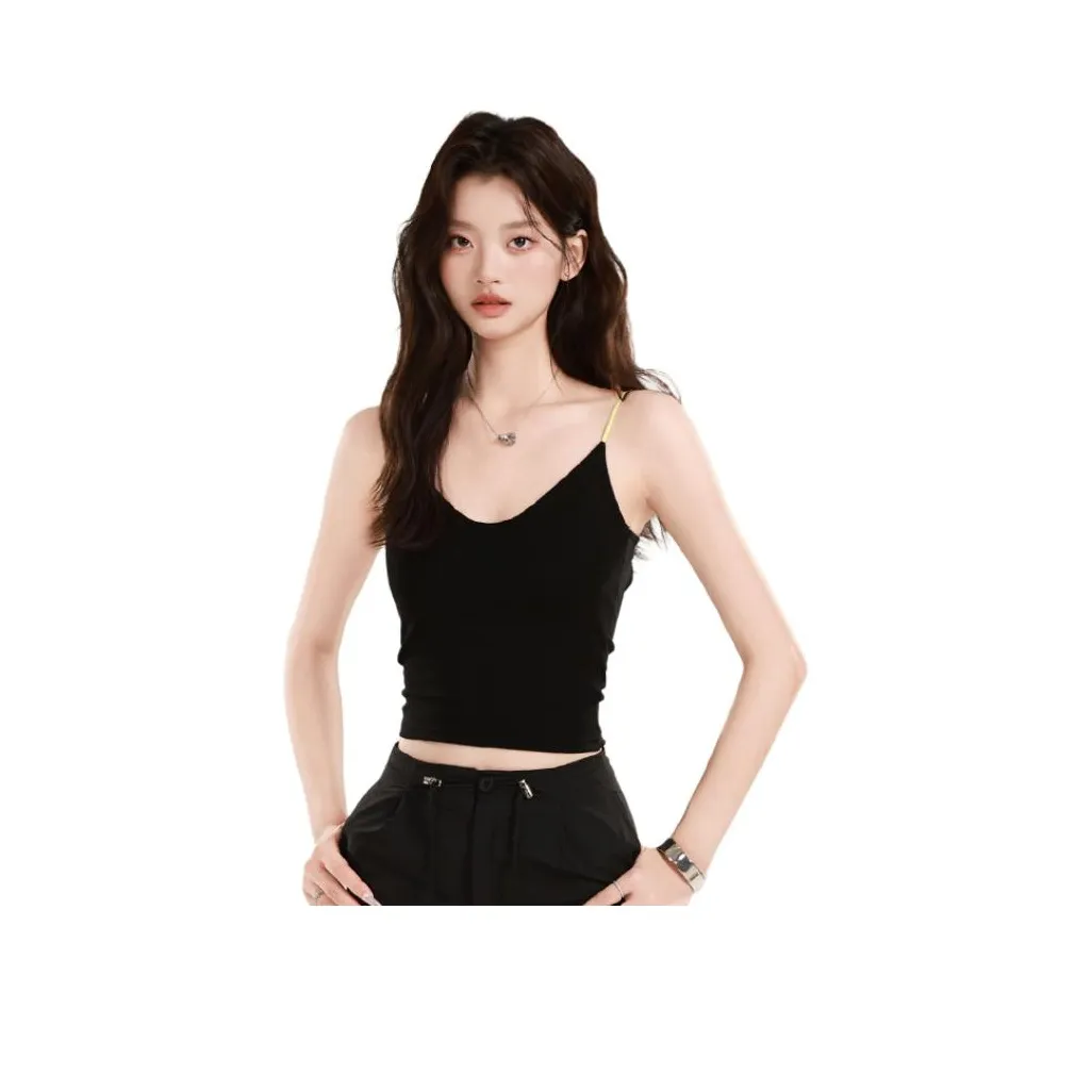 FOREVER 21 Черный Цветовой блок Женские Камисоли