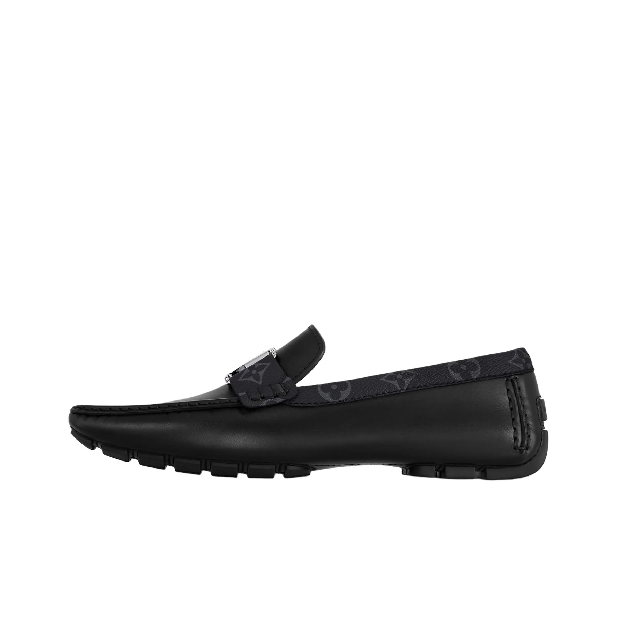 LOUIS VUITTON Monte Carlo Loafers Men's Black