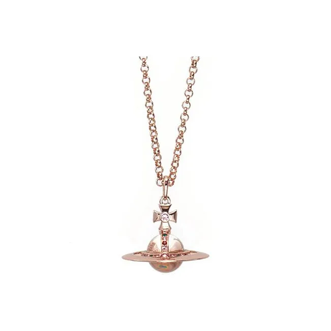 Vivienne Westwood Brass Necklaces Женские Rose Gold