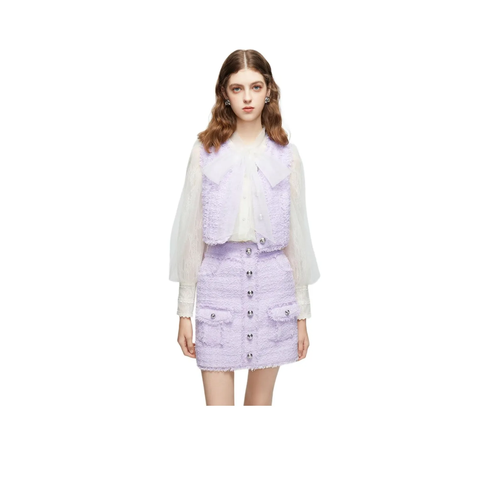 JORYAweekend Жилет Женские Мягкий матовый Фиолетовый