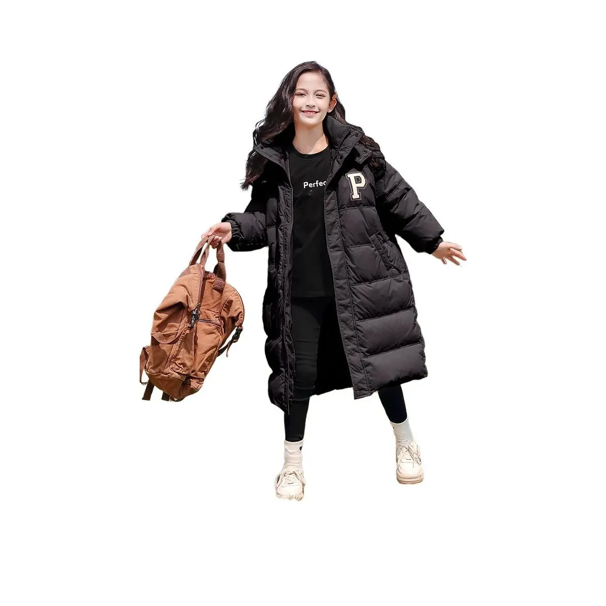 Yomi House Пуховик 2023 Новинка Зимний Детский