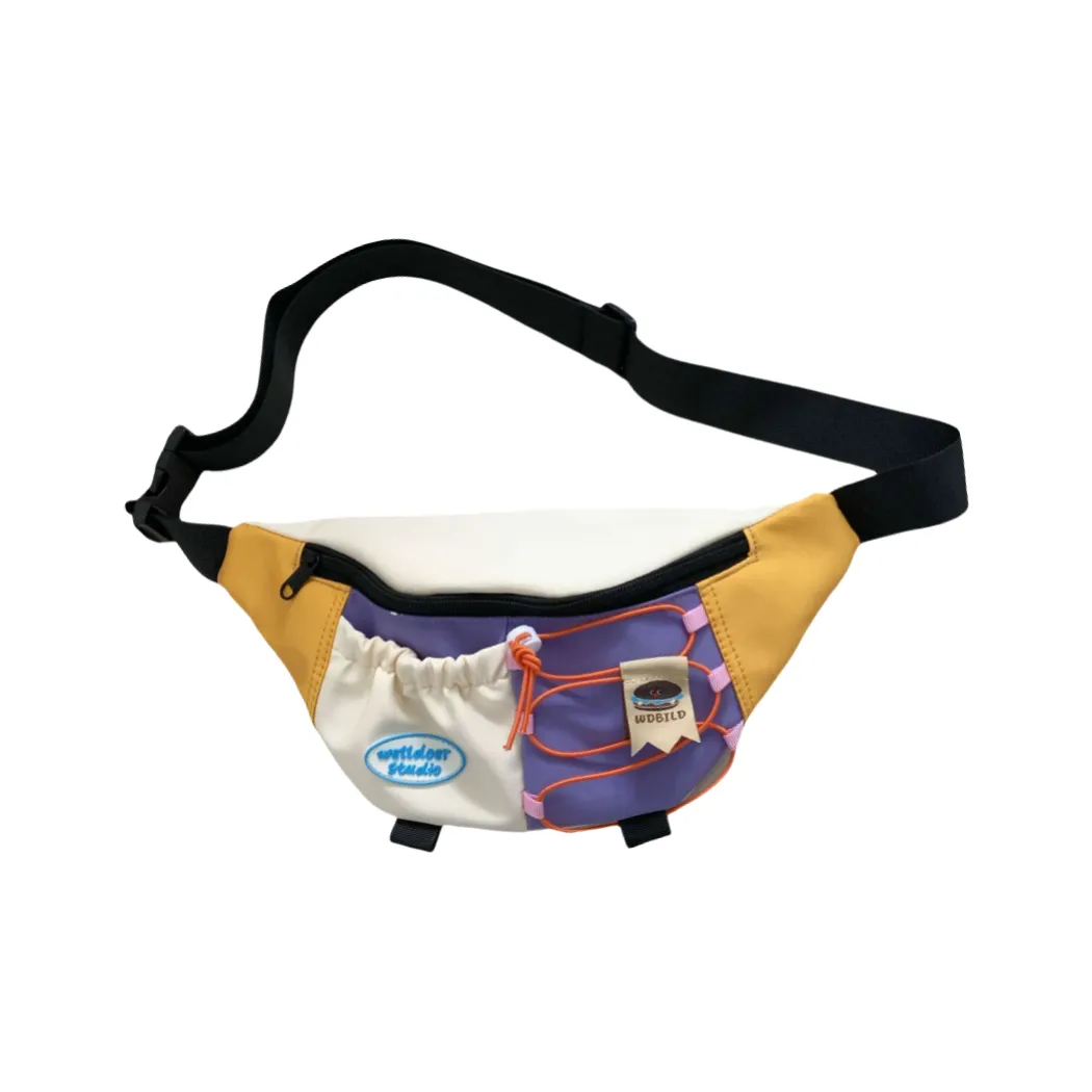 Vack Nylon Бананка Стандартный Унисекс Желтый Фиолетовый Зеленый Экрю