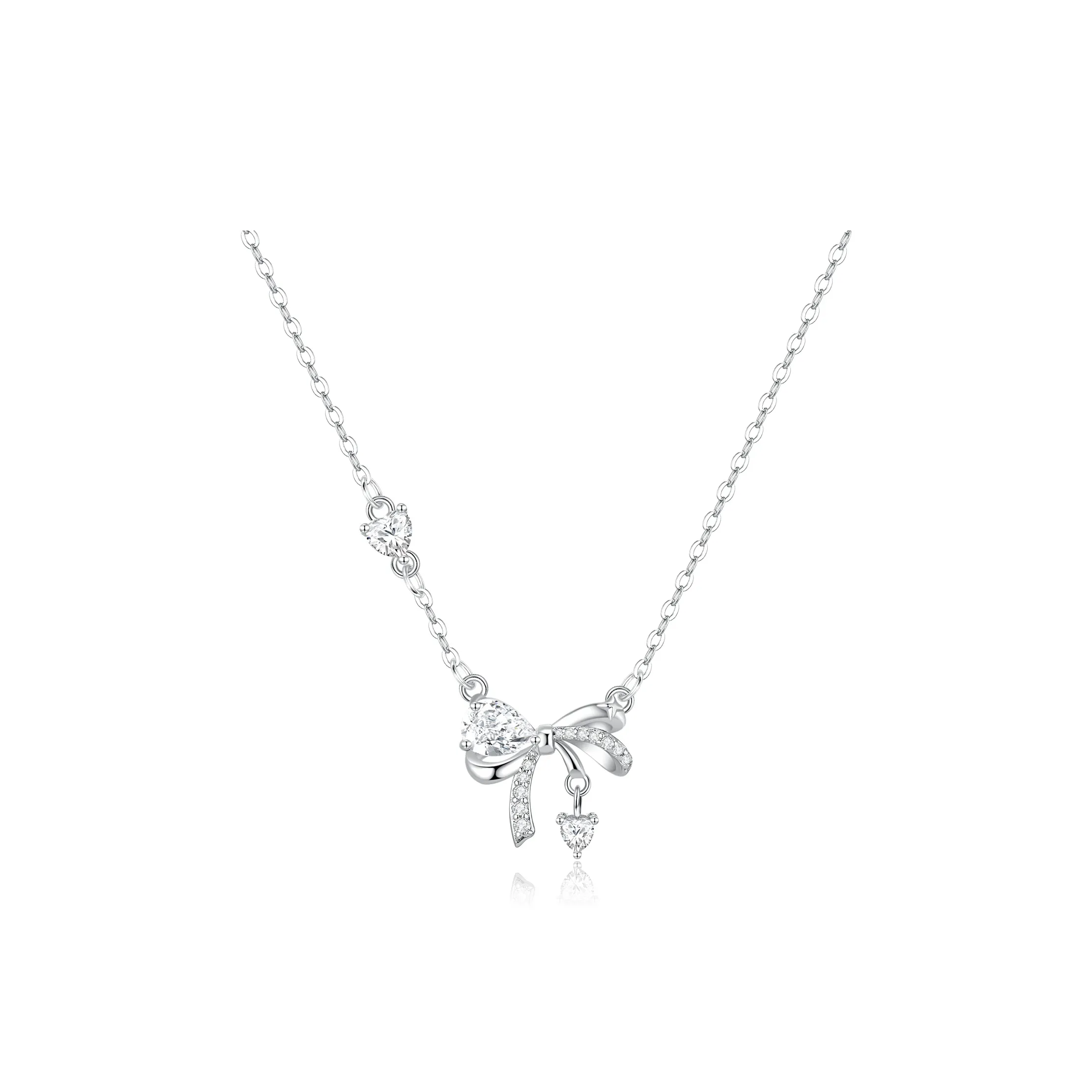 TEEX Sparkling Rhinestone Necklaces Women's