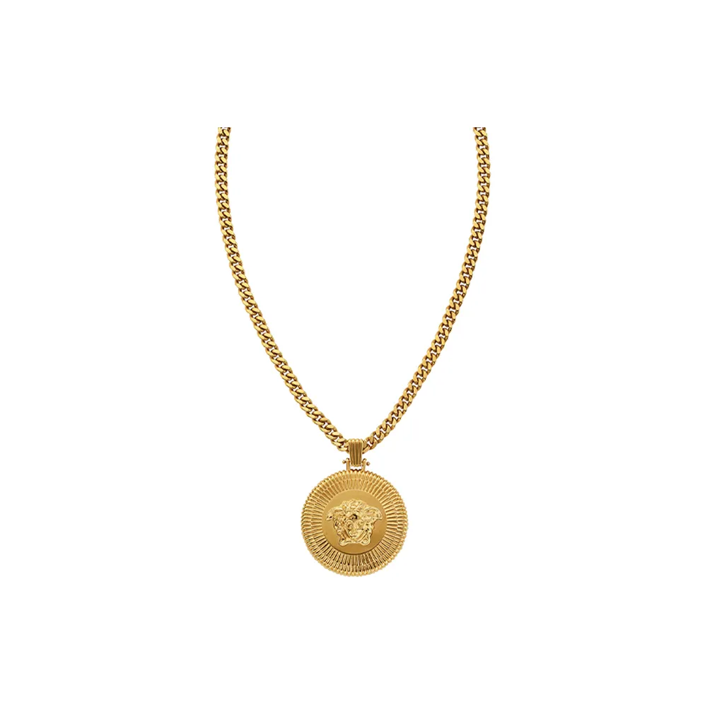 VERSACE Medusa Pendant Chain Necklace