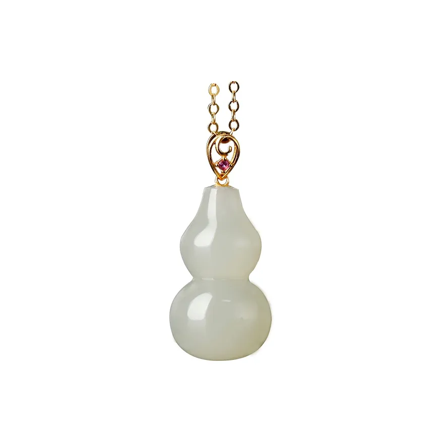 Jade Said Hetian Jade Pendants White Jade Women's
