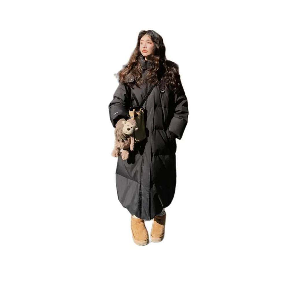 TURN UP Хлопковый пуховик женский черный