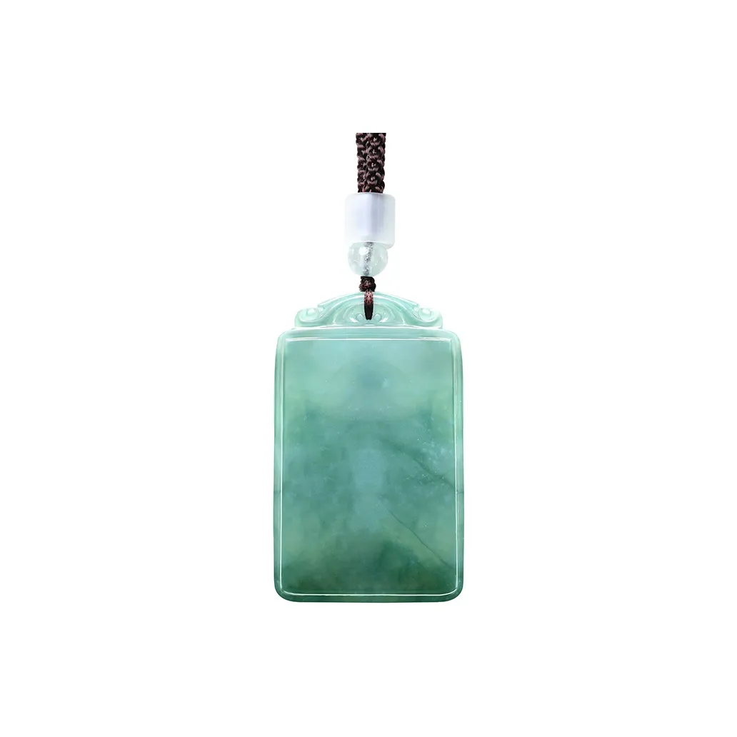 Jade Is Boundless Bean Type Jadeite Necklaces Unisex