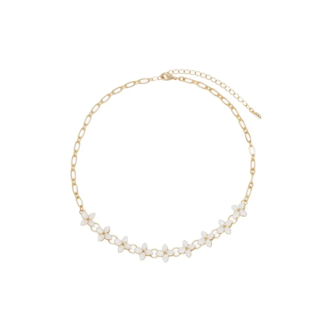 Fellala Сплав Ожерелья Женские Оранжевый