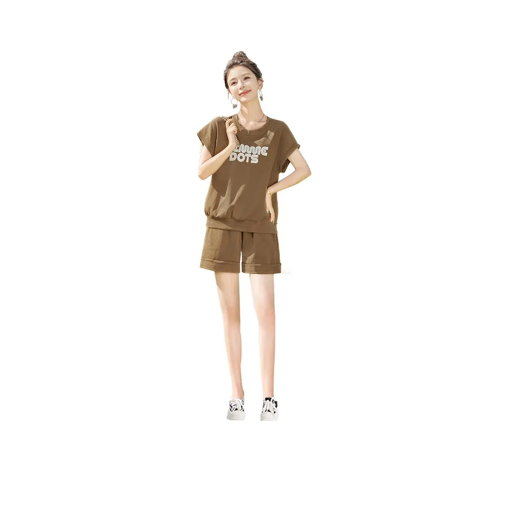 Cypress House Casual Suit Women's Dark Yellow Green