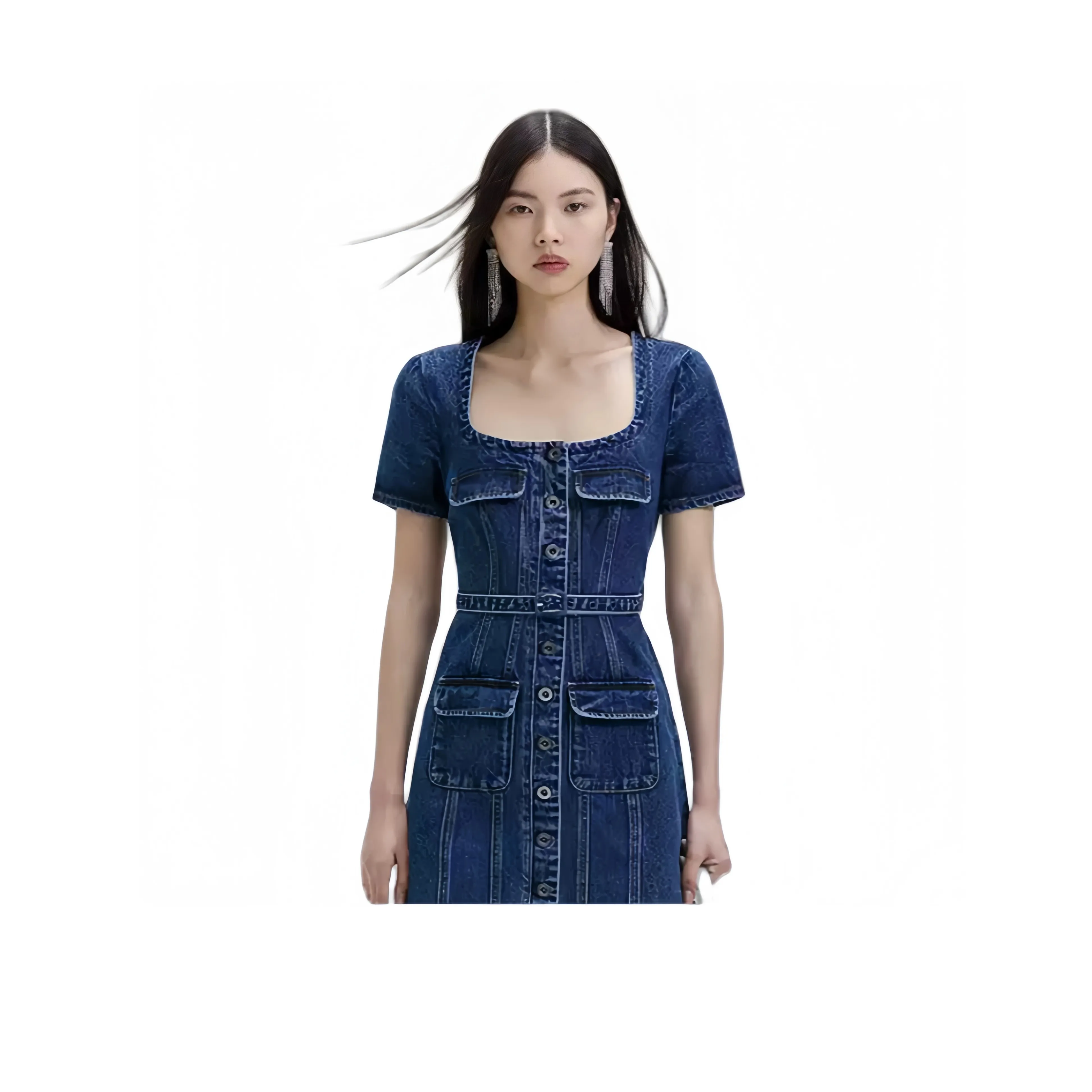 Self portrait Short Sleeved Dress Women's