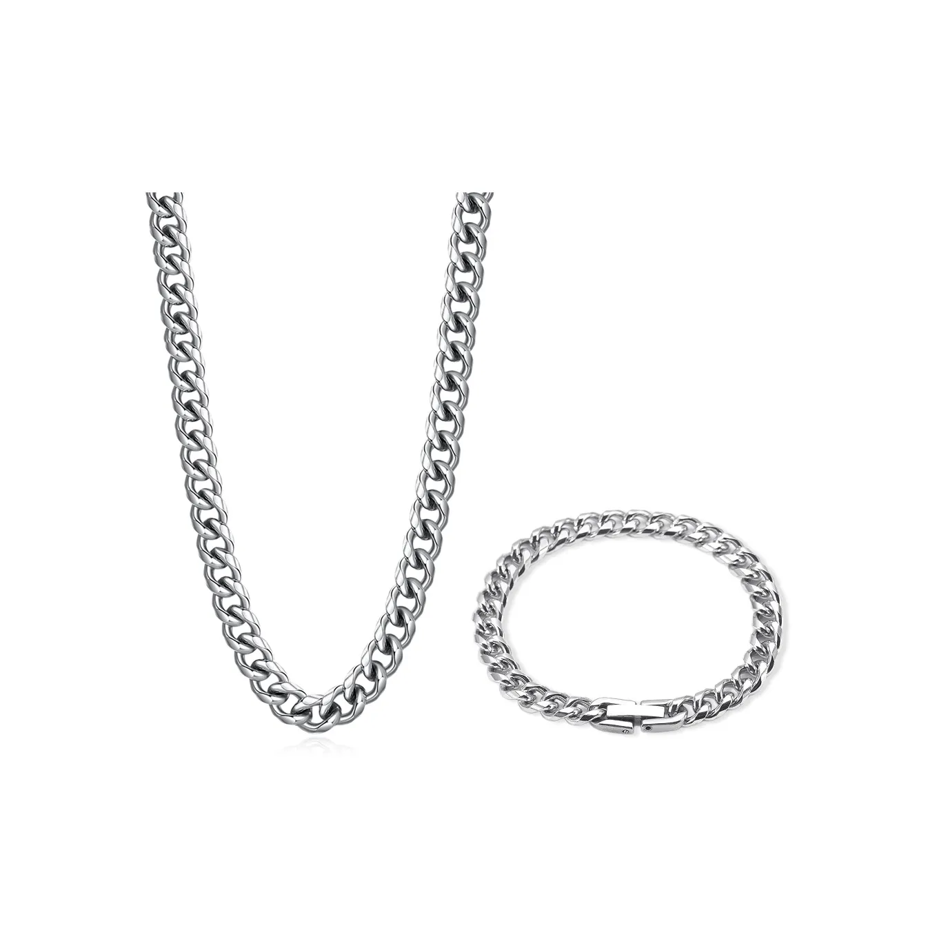 MISS TOOYA Титановые стальные ожерелья унисекс