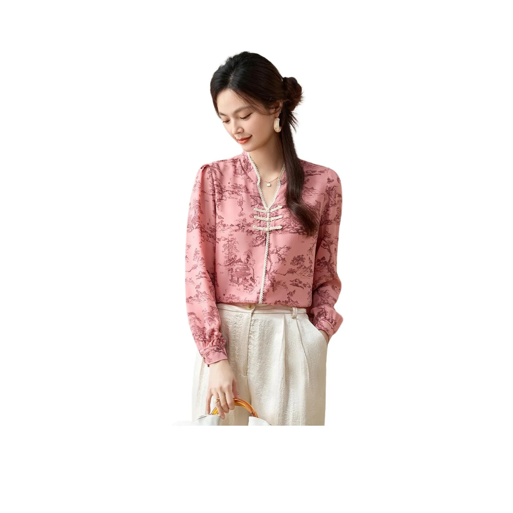 CARBAMMI Розовые Женские Рубашки