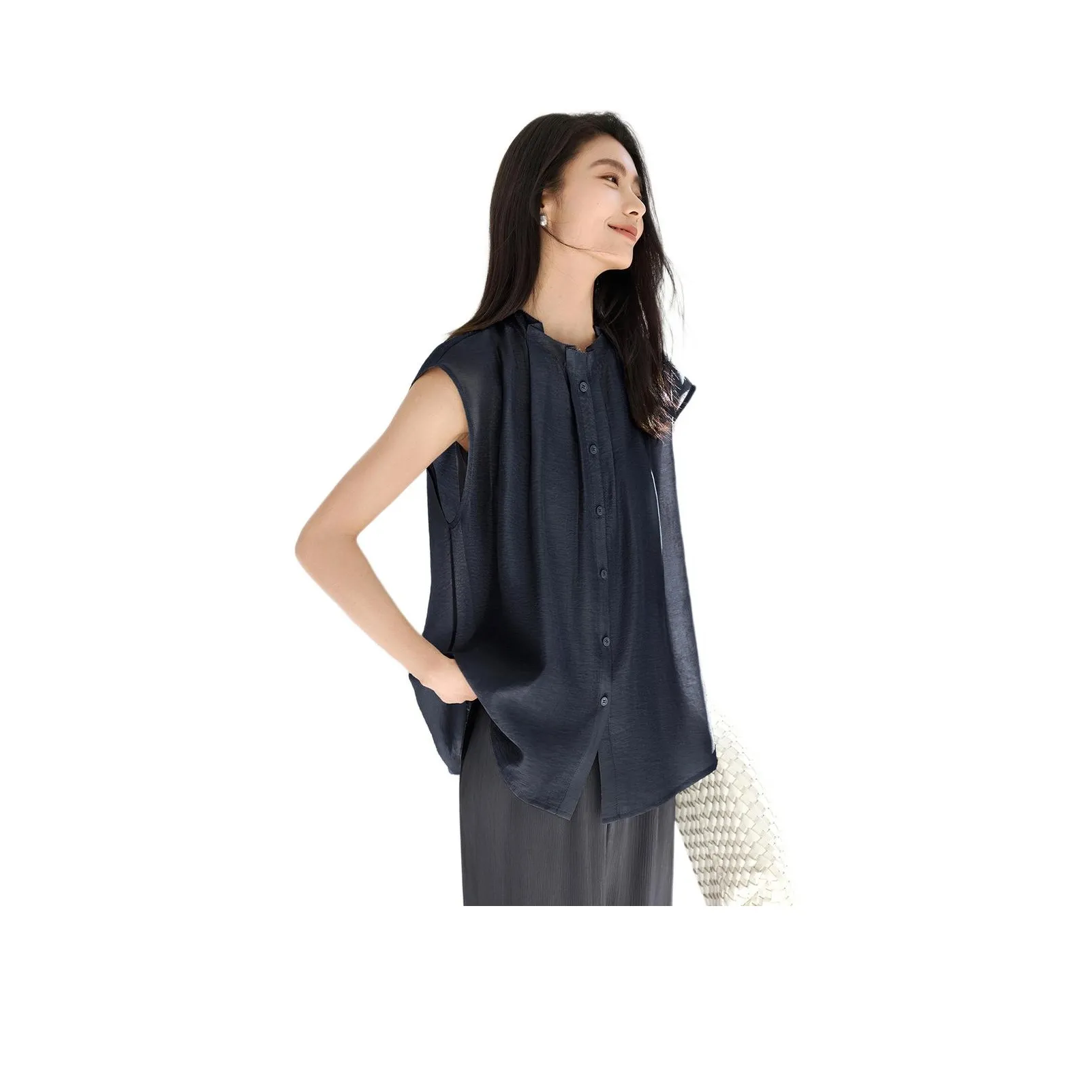 IHIMI Порт Синий Женские Рубашки