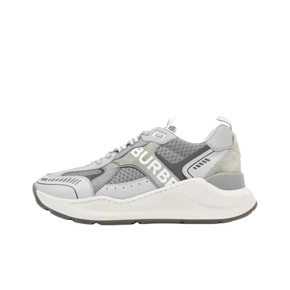 Burberry Cushioning, Wear Resistant Low Top Sports Casual Shoes Men's Gray