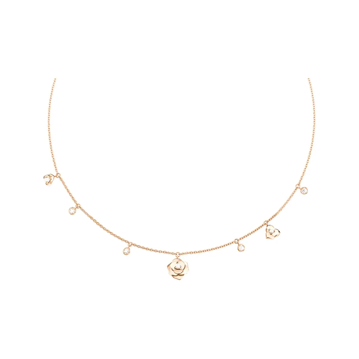 Piaget Rose Necklaces Women's Gold
